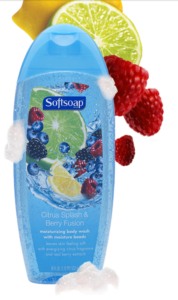 Softsoap Citrus Splash & Berry Fusion body wash