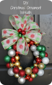 diy christmas ornamnent wreath