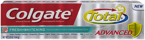 Colgate Total Advanced Fresh + Whitening Toothpaste