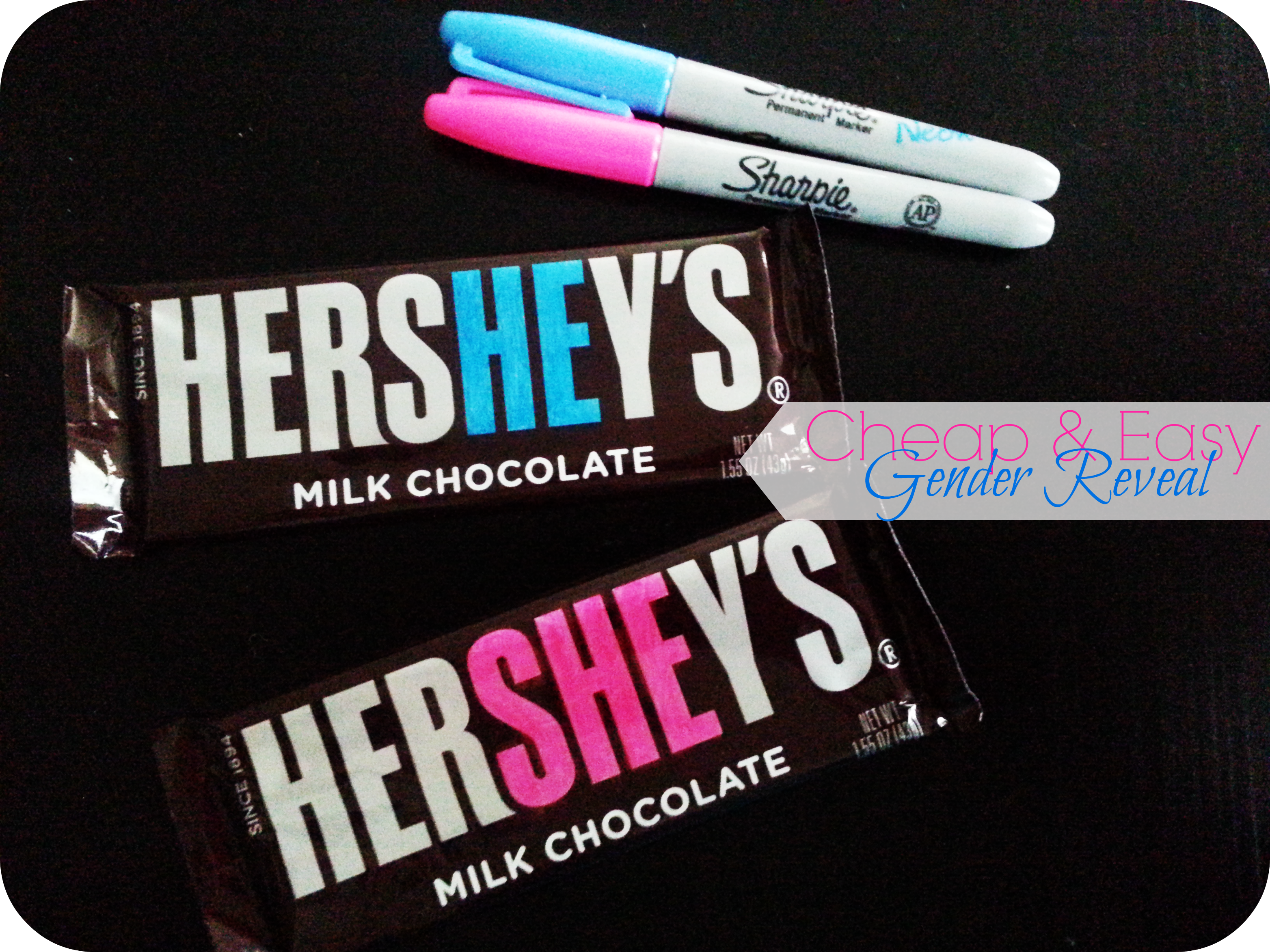 hershey candy bar baby announcements