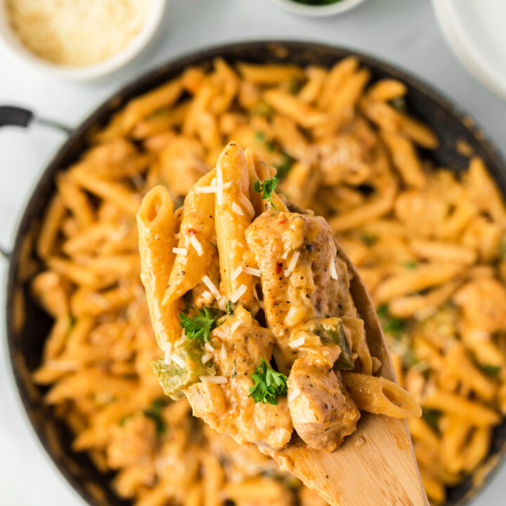 one pot cajun chicken alfredo