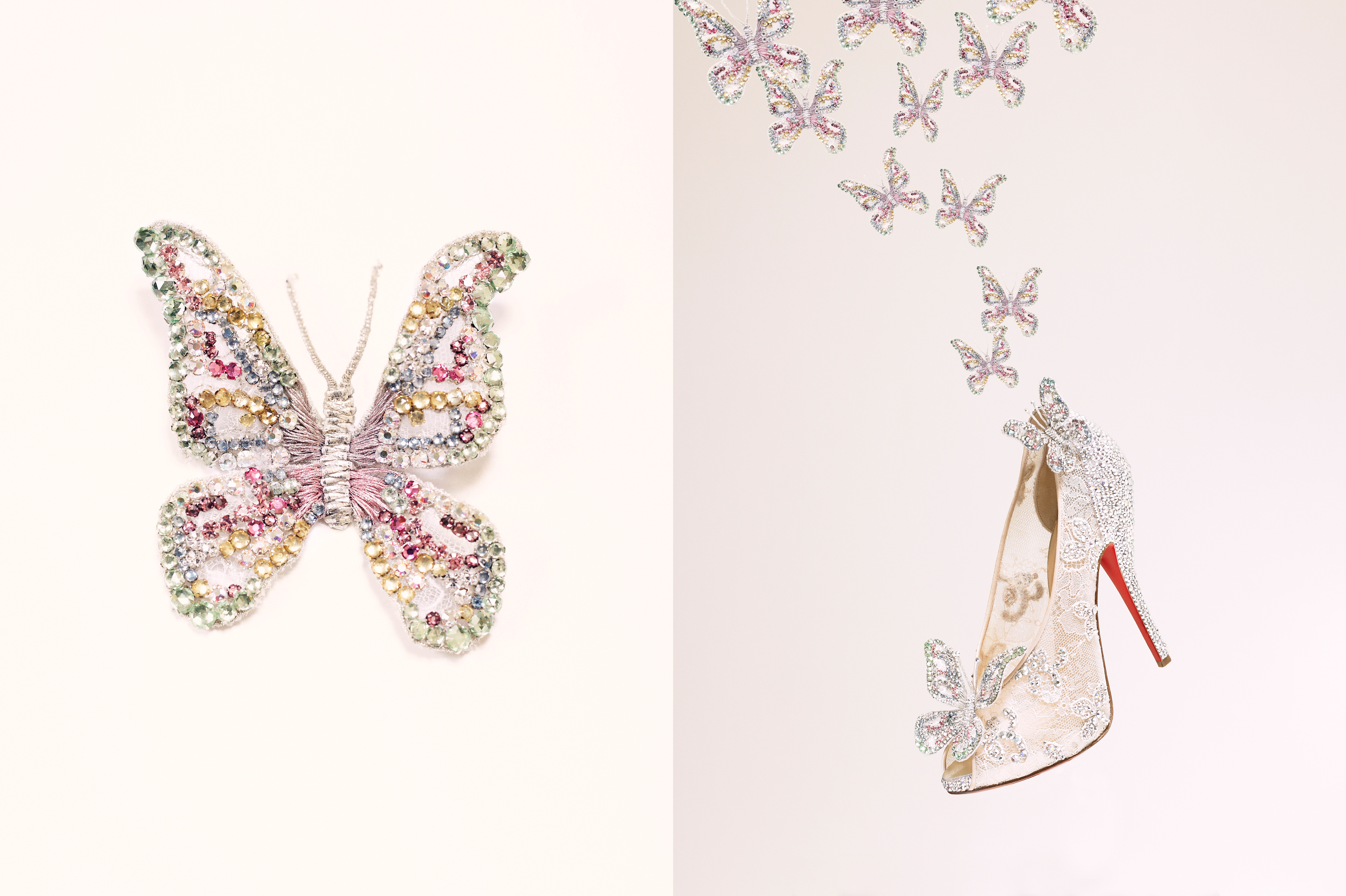 Christian Louboutin Unveils Gorgeous Cinderella Inspired Slipper in Paris -  ZANNALAND!