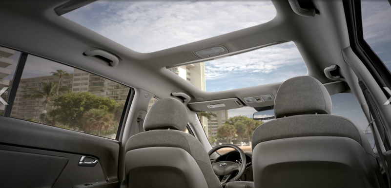 2012 kia sportage panoramic roof