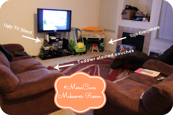 #momcave makeover room