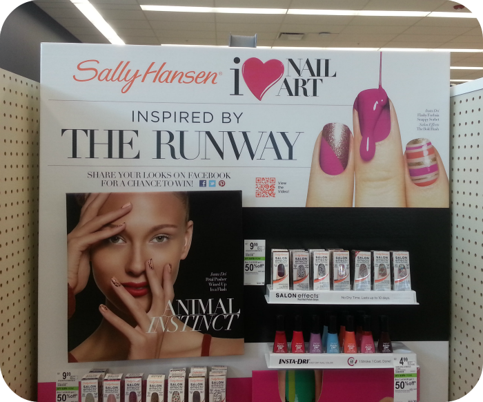 Sally Hansen Runway inspired nails