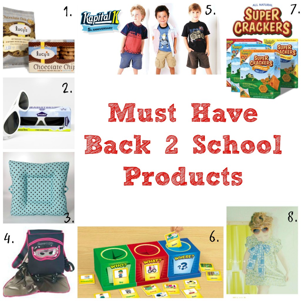 Must Have back 2 school items