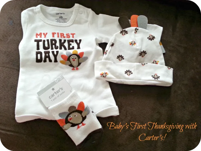 carter's my first thanksgiving outfit