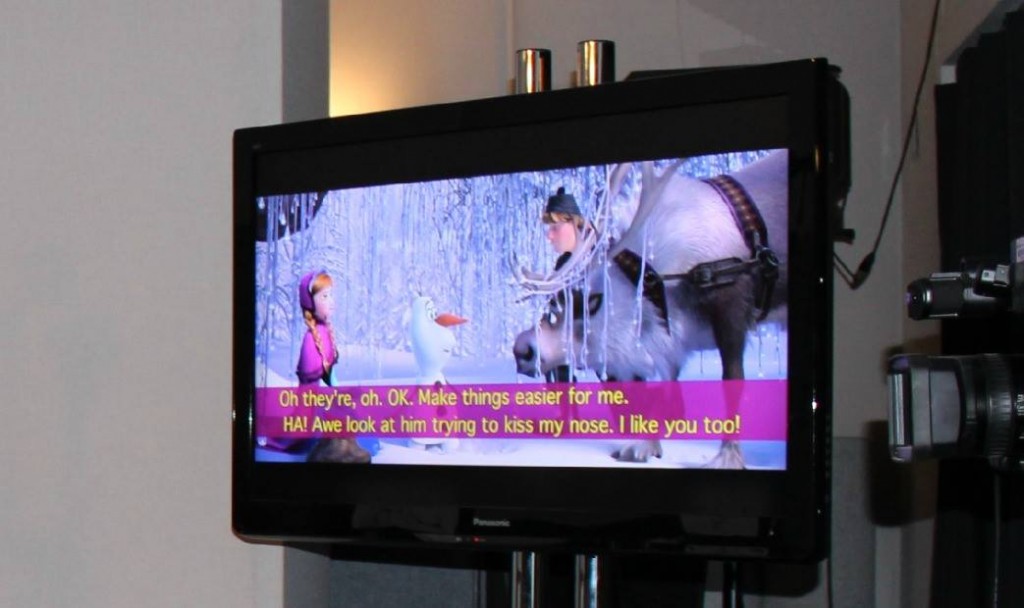 Frozen VoiceOver screen