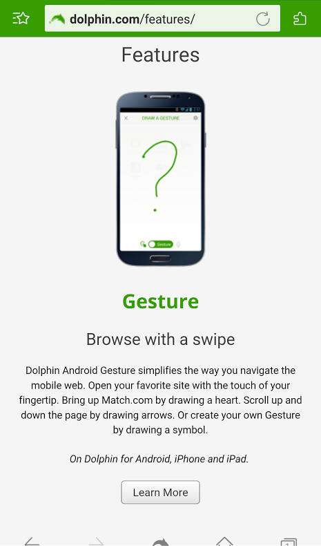 Dolphin Browser Android