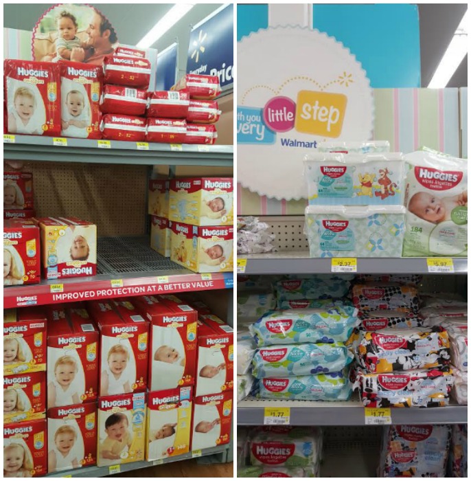 Huggies at Walmart