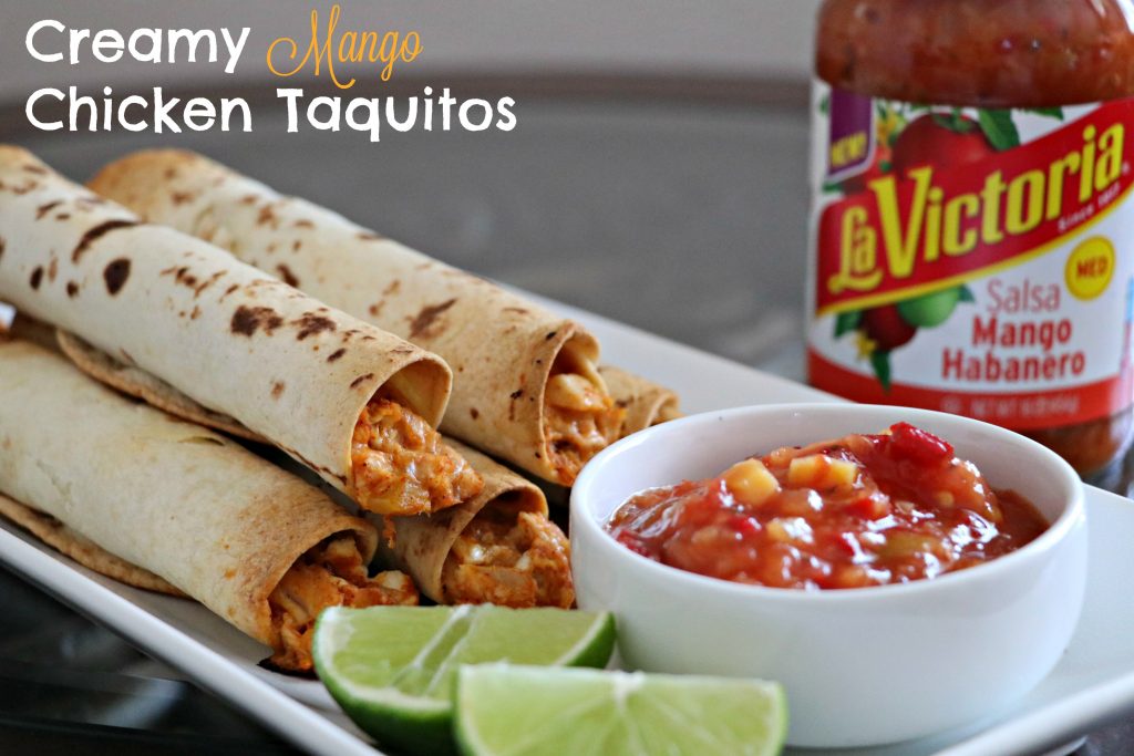 Mango Chicken Taquitos