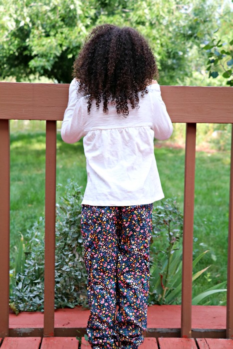 Mini Boden Floral Pants