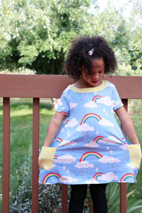 Mini Boden Rainbow Dress