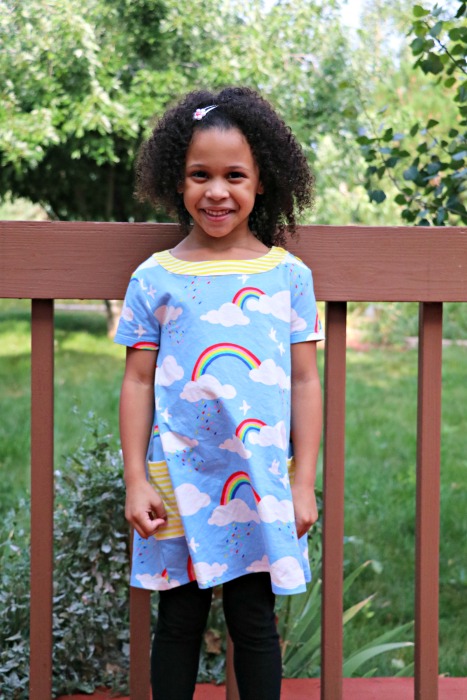 Mini Boden Rainbow Tunic