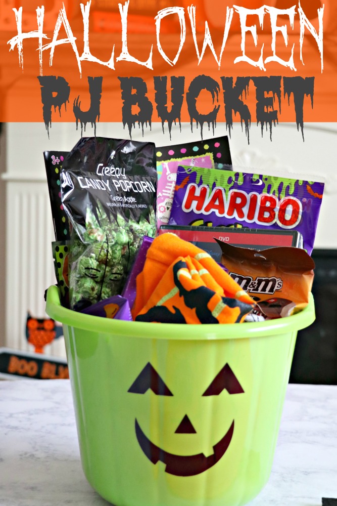 Halloween Pajama Bucket