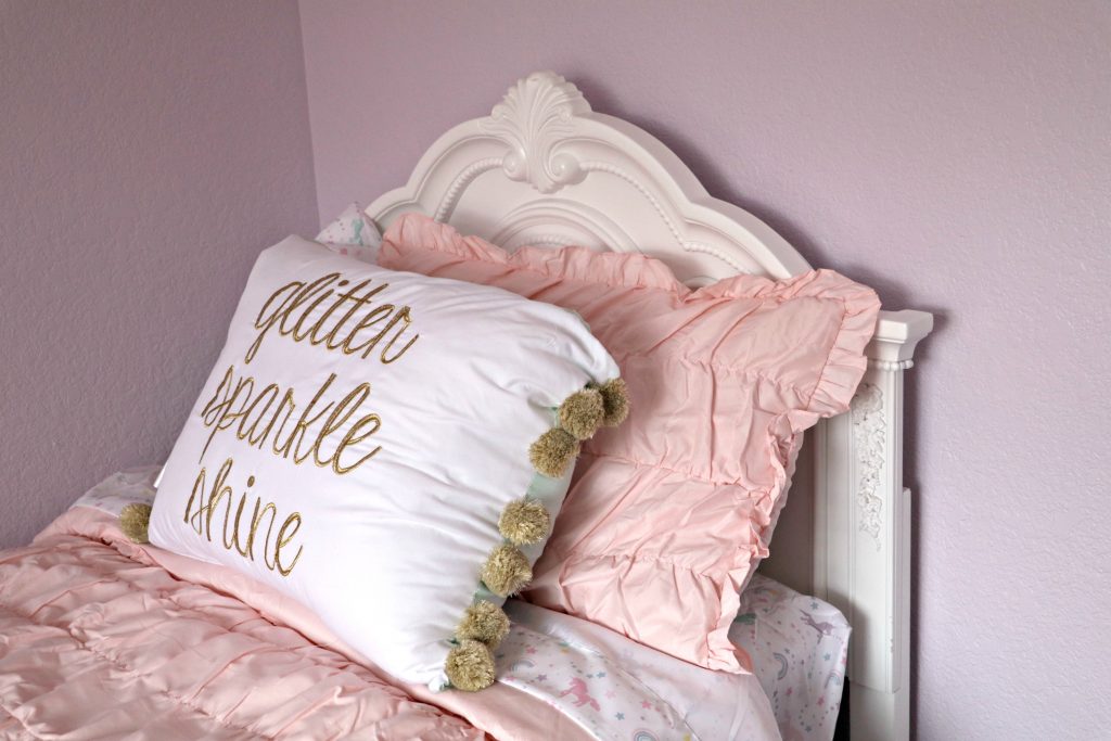 Girl Unicorn Bed Makeover