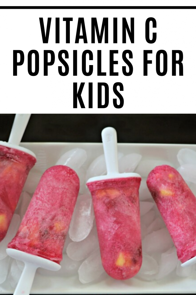 Vitamin C immune boosting Popsicles for kids