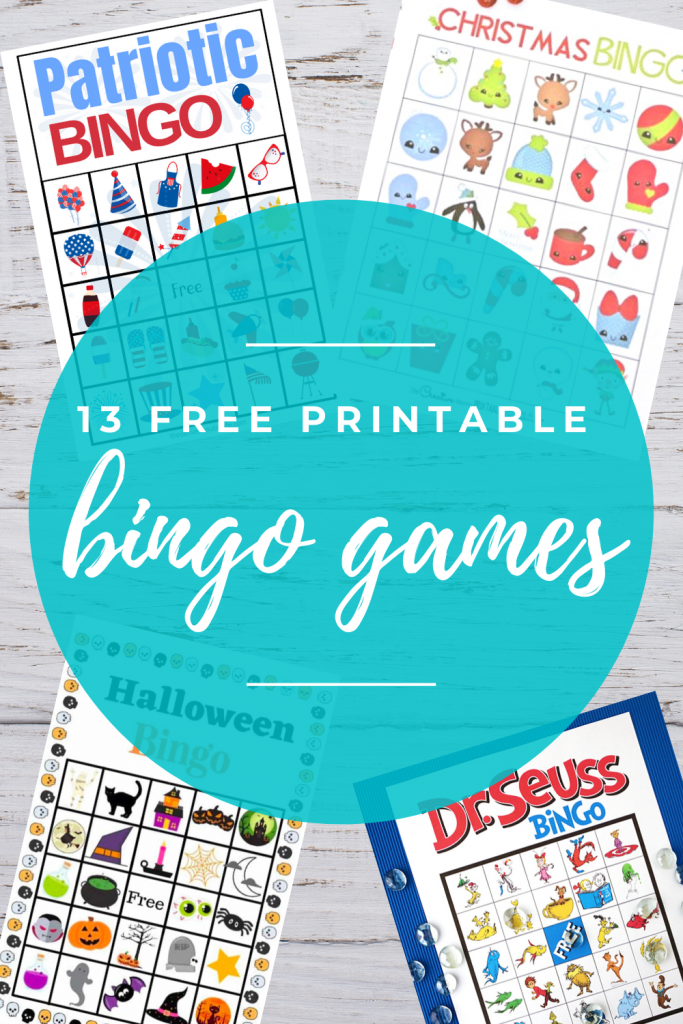 13 Free Printable Bingo Games