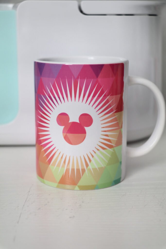 DIY Disney Mugs with Cricut Mug Press - Tastefully Frugal