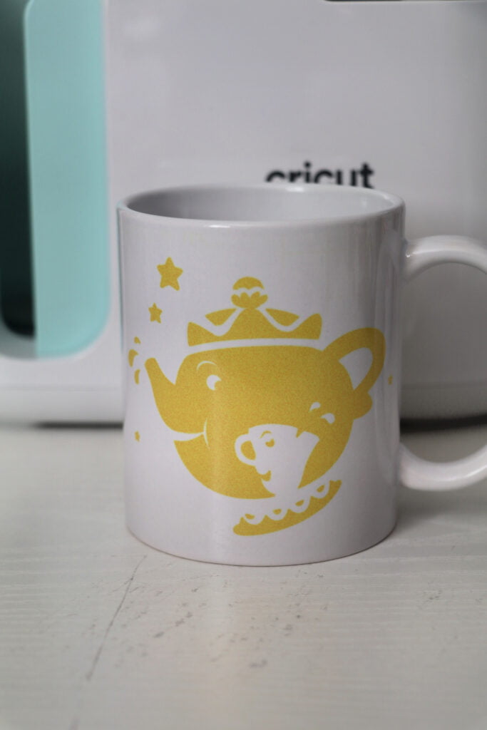 Mrs Potts Cricut Mug