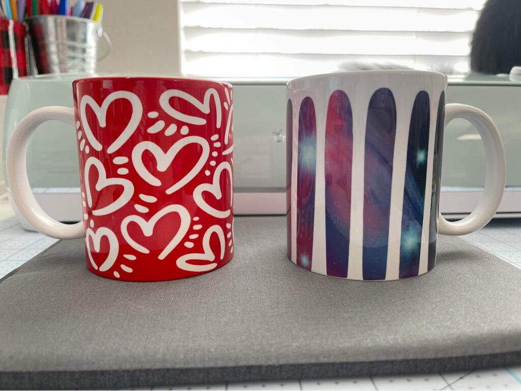 cricut mug vs sublimation mug