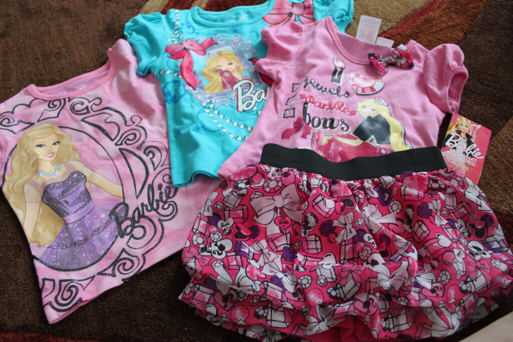 barbie toddler clothes