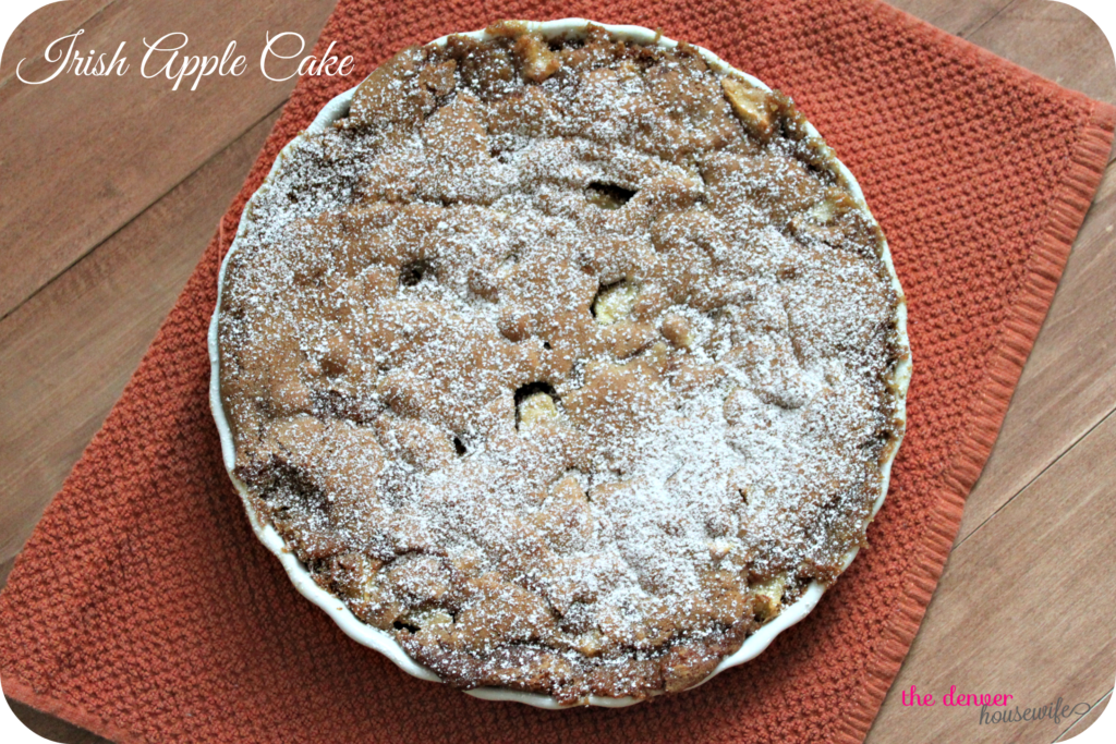 Irish Apple Cake - The Perfect St. Patricks Day Dessert! » The Denver ...