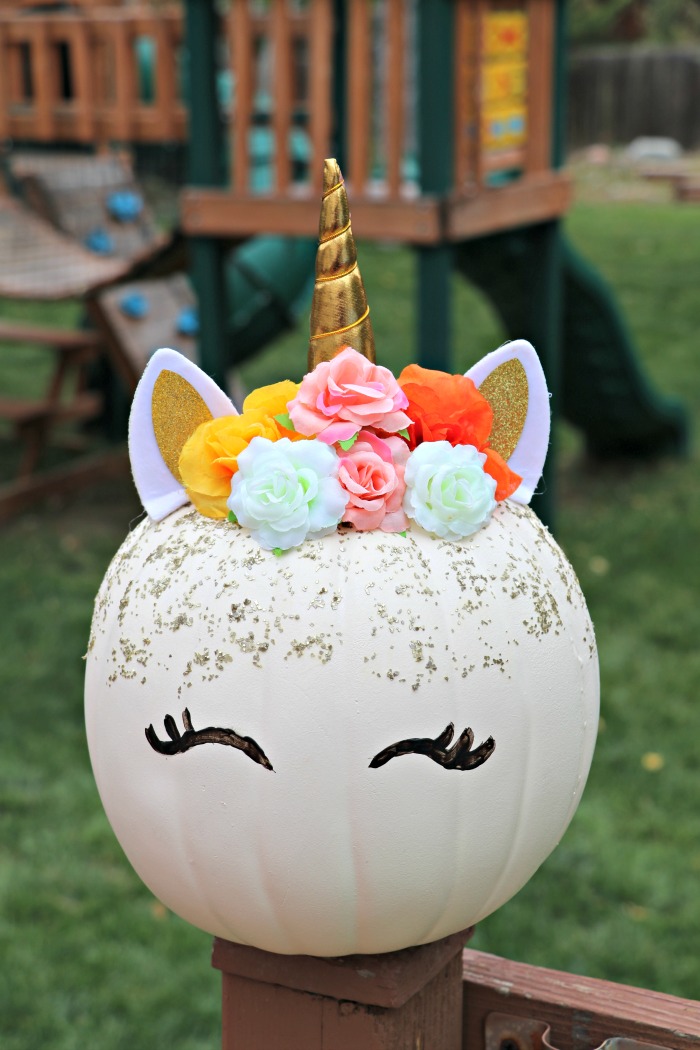how-to-make-a-diy-floral-unicorn-pumpkin-for-halloween-the-denver