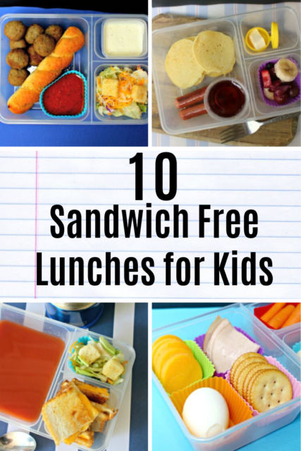 10 Sandwich Free School Lunchbox Ideas for Kids