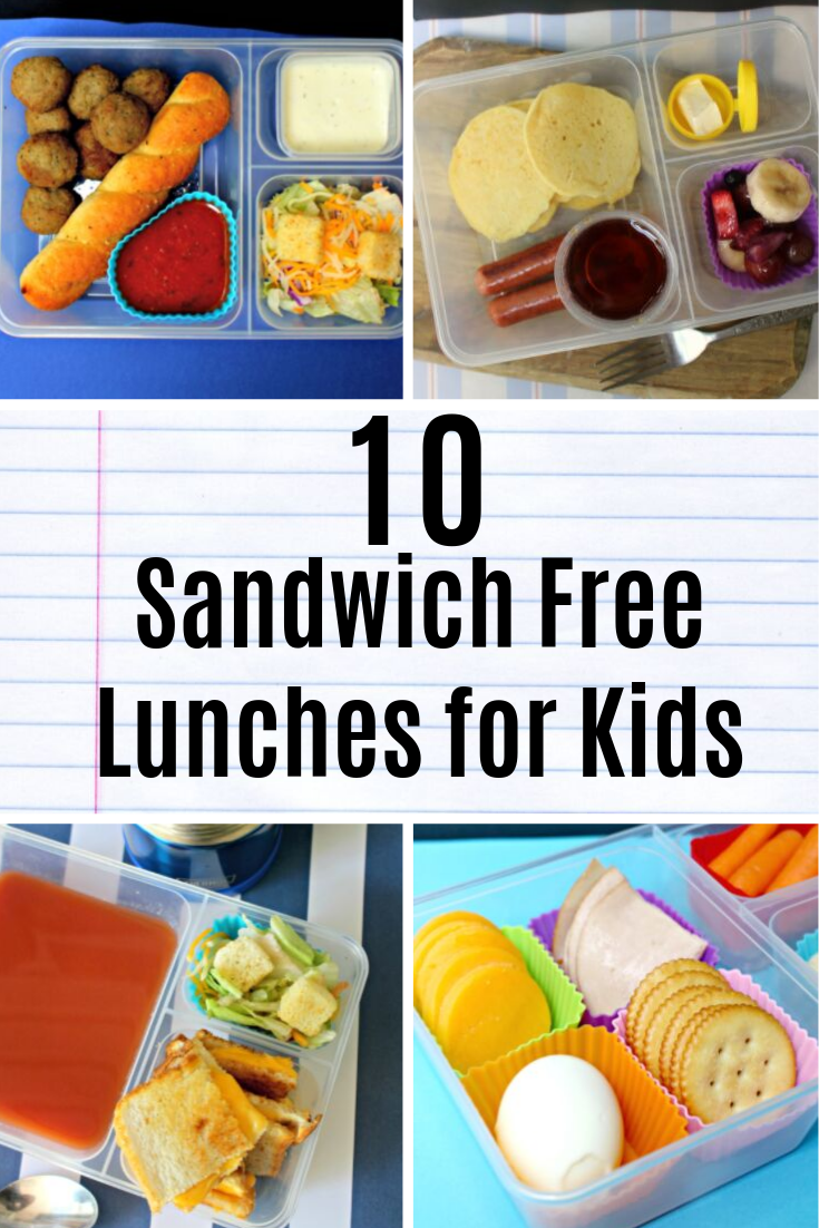 10 Sandwich Free School Lunchbox Ideas for Kids