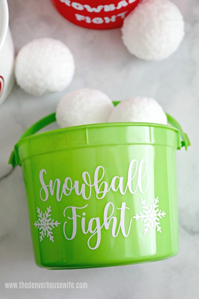 Download Diy Indoor Snowball Fight Buckets For Kids Free Svg Printable The Denver Housewife