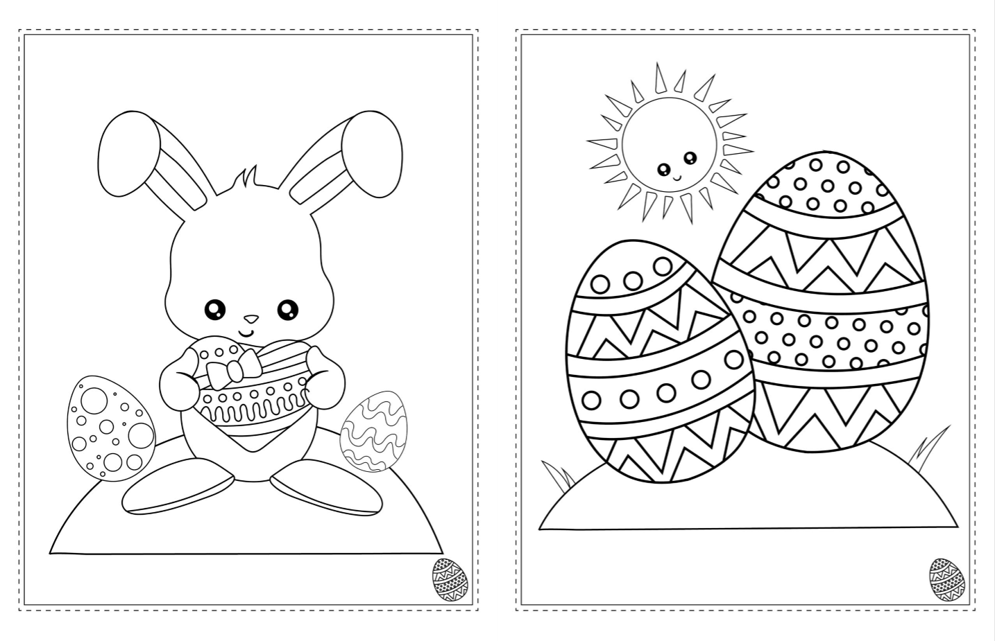 Free Easter Coloring Book Printable! » The Denver Housewife