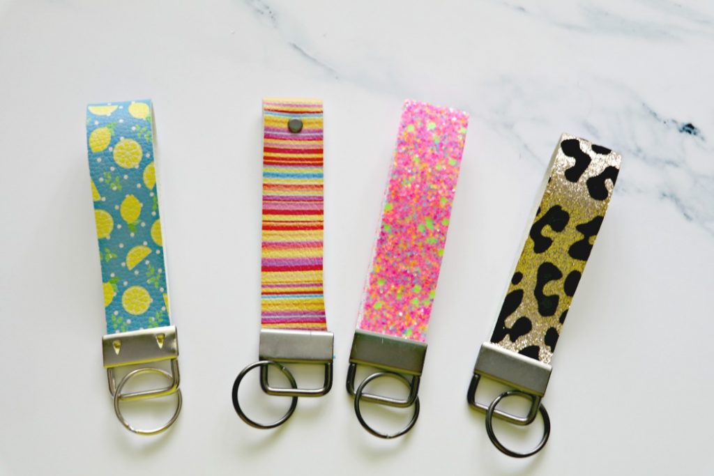 Download Cricut Faux Leather Key Fob Keychain The Denver Housewife