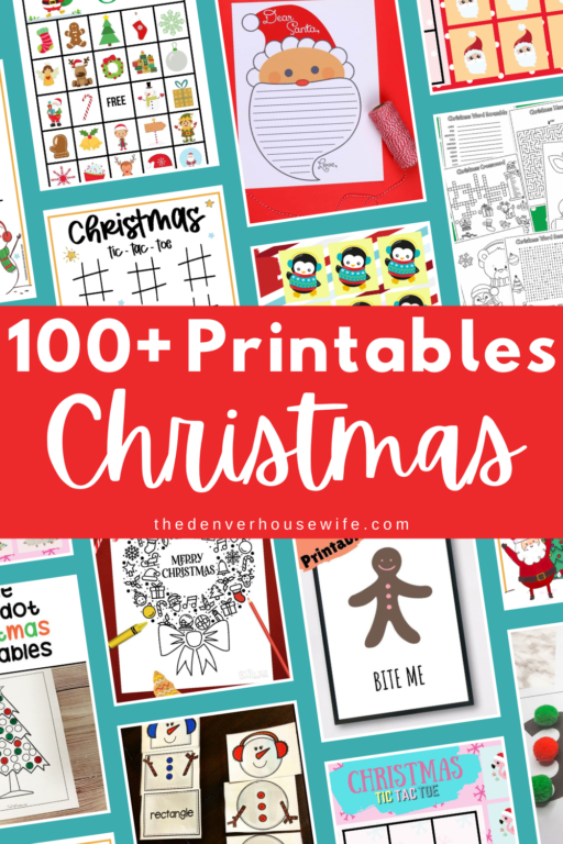 100+ Christmas Printables for Kids » The Denver Housewife