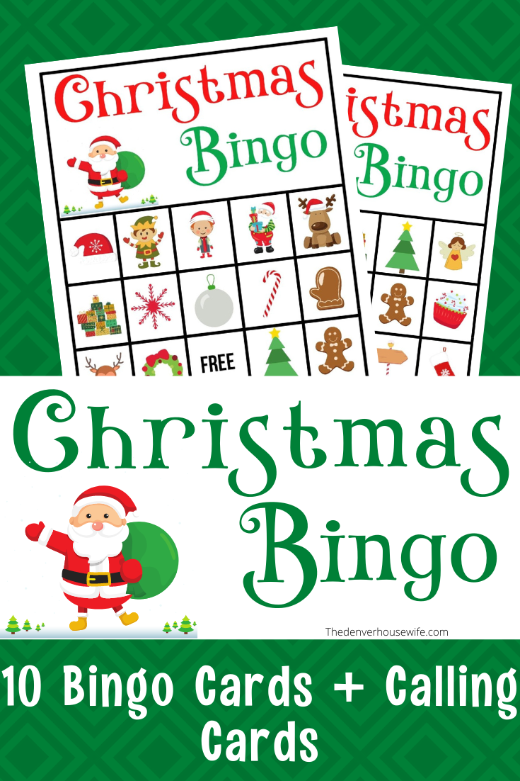 Christmas Bingo - Free Printable » The Denver Housewife