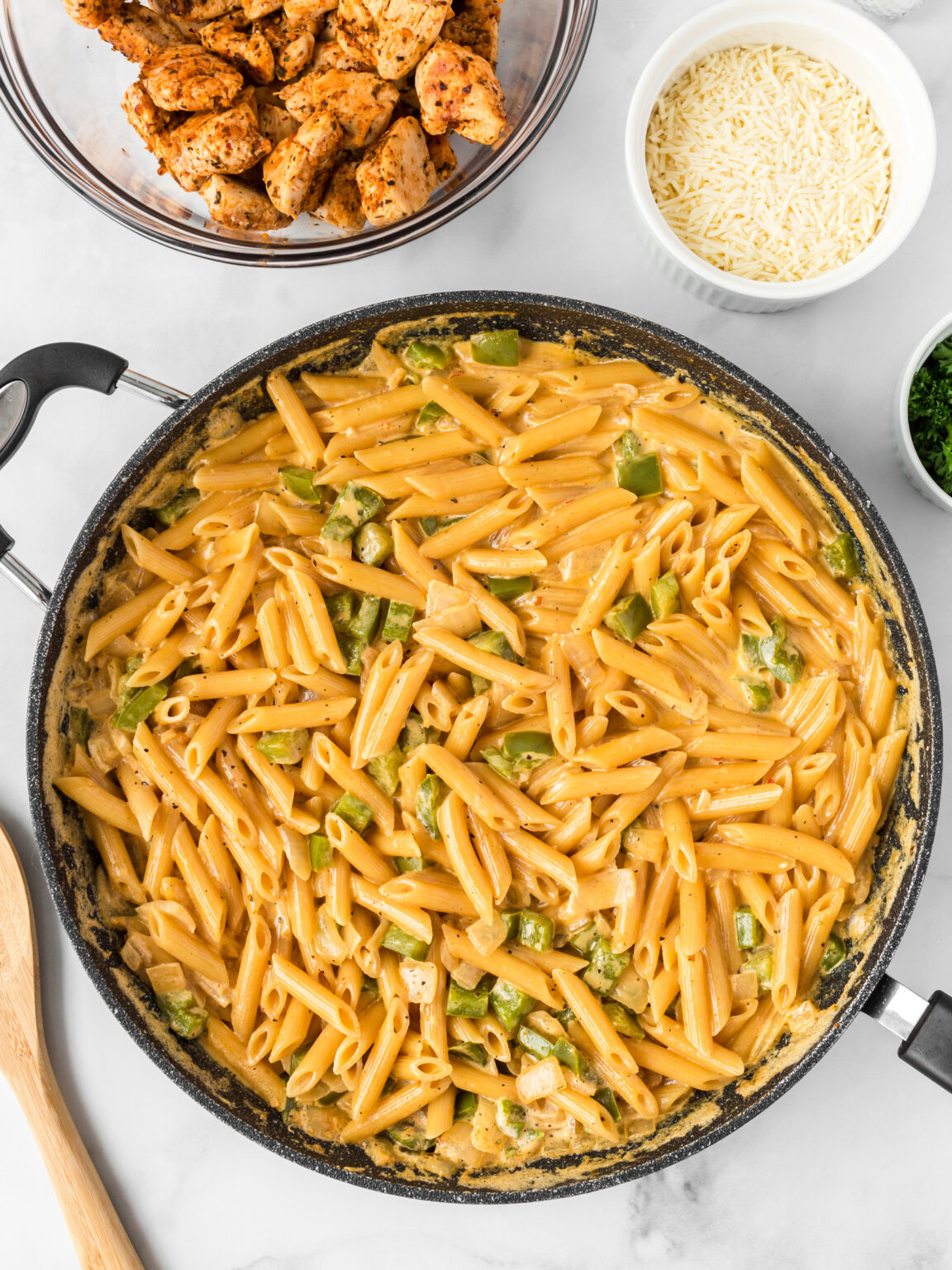 One Pot Cajun Chicken Alfredo The Denver Housewife