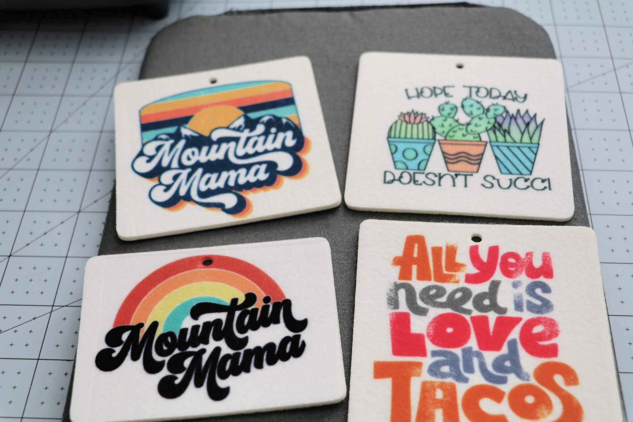 Sublimation Air Fresheners » The Denver Housewife