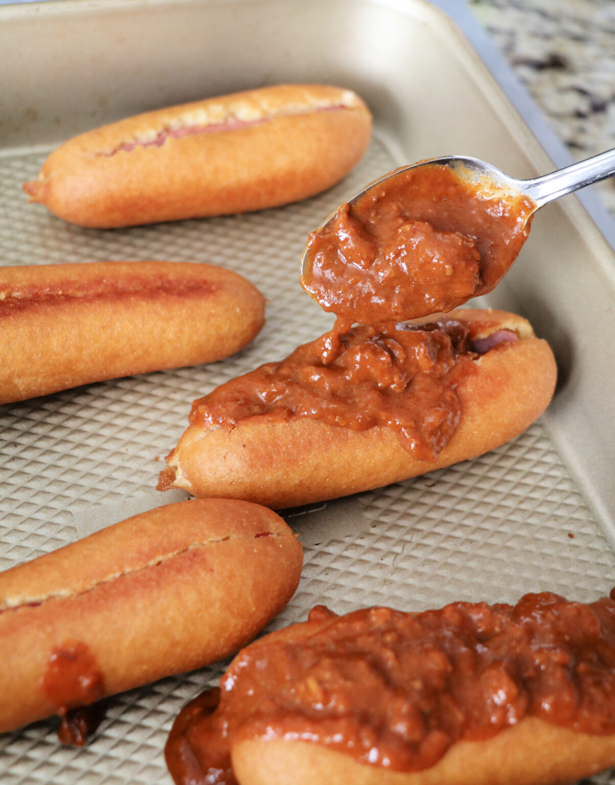 Chili Cheese Corn Dogs » The Denver Housewife