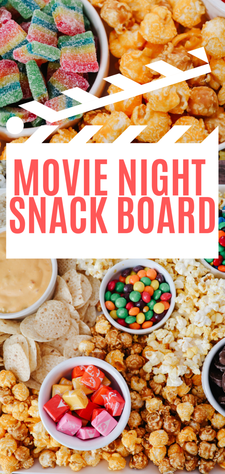 Movie Night Snack Tray: Nachos, Popcorn, & Candy » The Denver Housewife