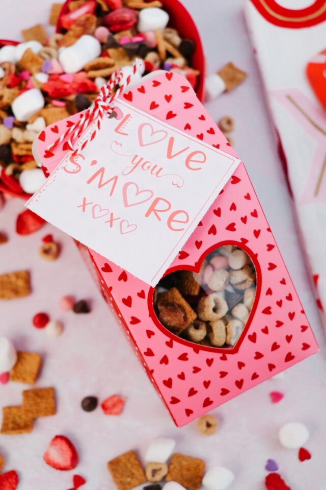 Valentine S'more Snack Mix » The Denver Housewife