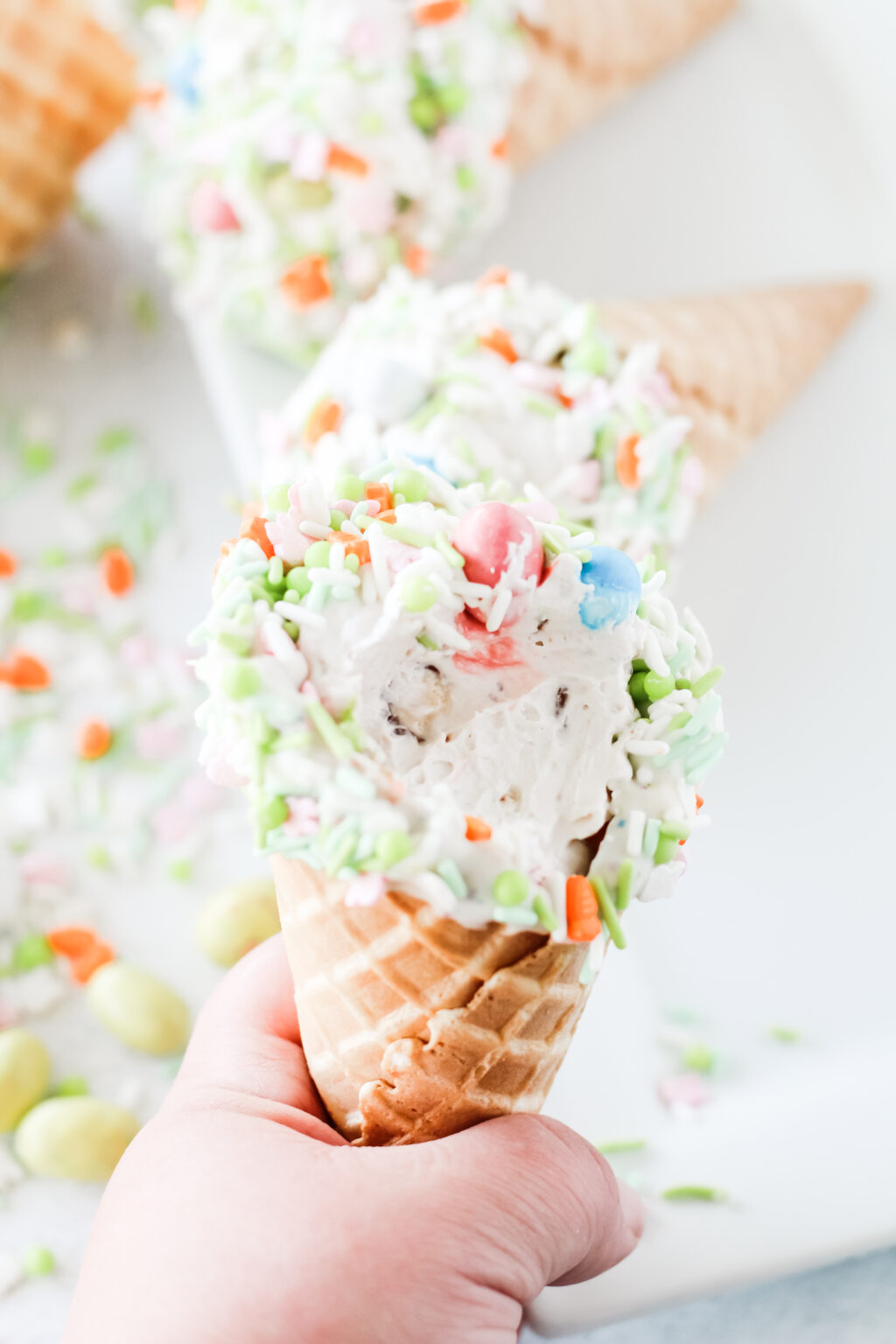 Easter Cheesecake Cones » The Denver Housewife