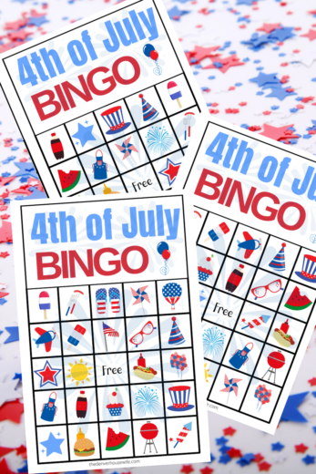 Free Printable Patriotic Bingo Cards » The Denver Housewife