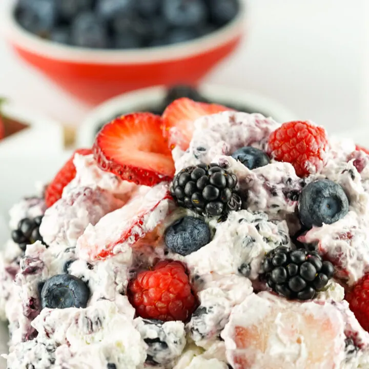 Berry Cheesecake Fluff » The Denver Housewife