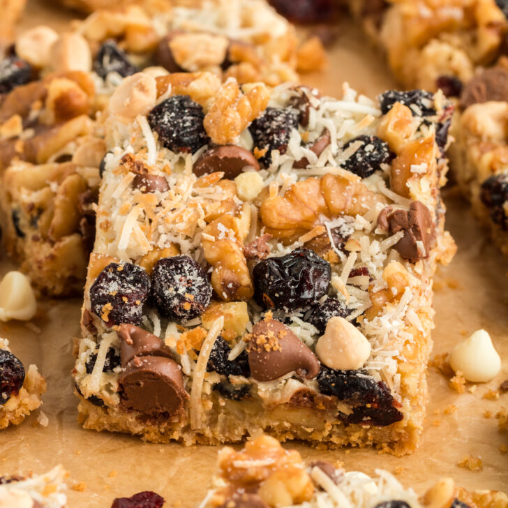 7 Layer Cranberry Magic Bars » The Denver Housewife