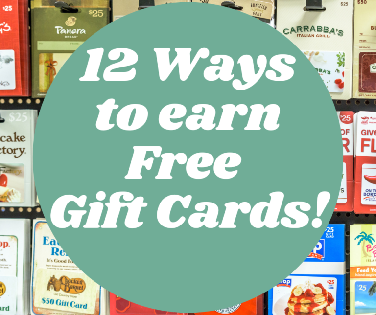 How to Earn Gift Cards for Free » The Denver Housewife