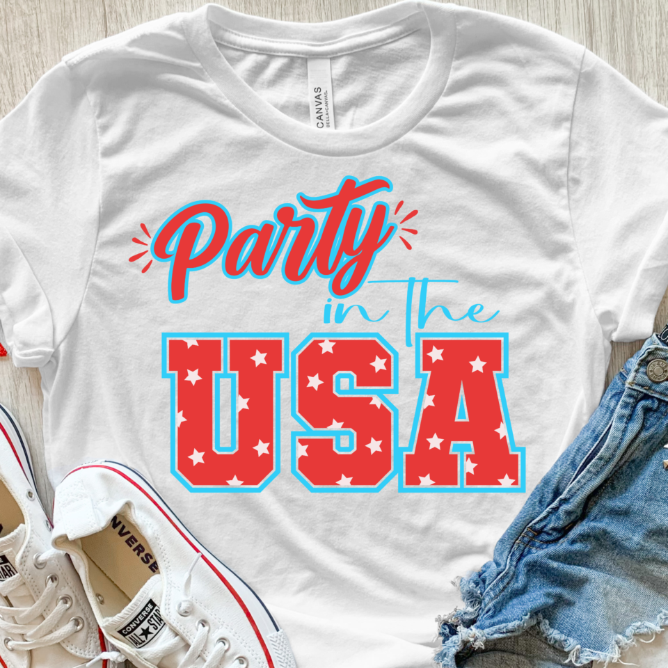 Party in The USA Free SVG » The Denver Housewife