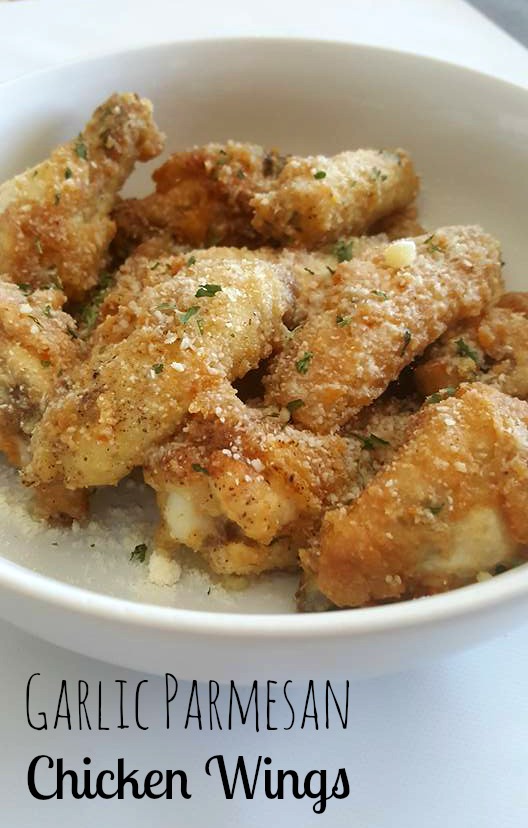 garlic parmesan chicken wings