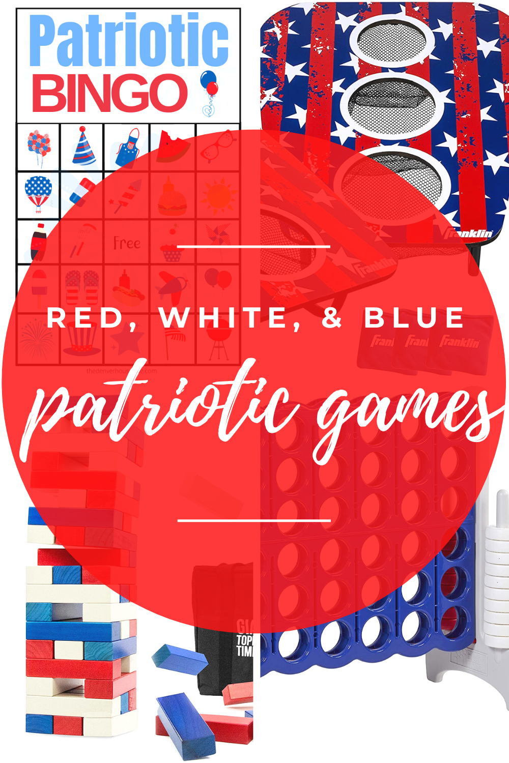 red white and blue patriotic games