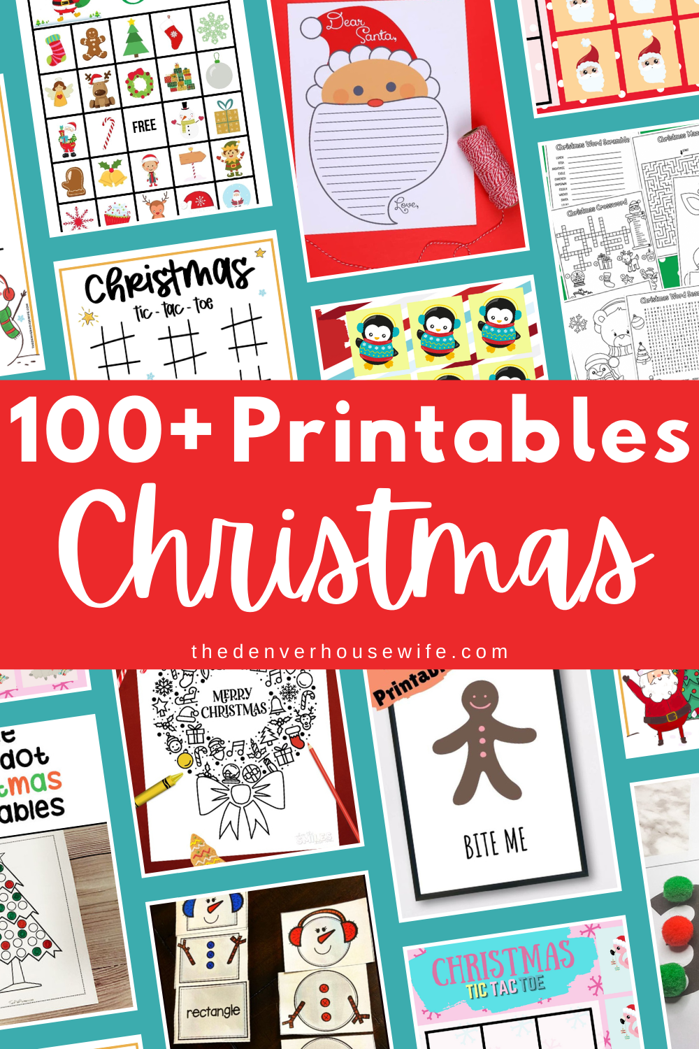 100 free printables for kids for christmas